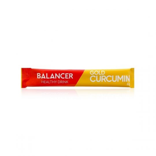 Напиток с куркумином BALANCER GOLD CURCUMIN, 10 стиков 2